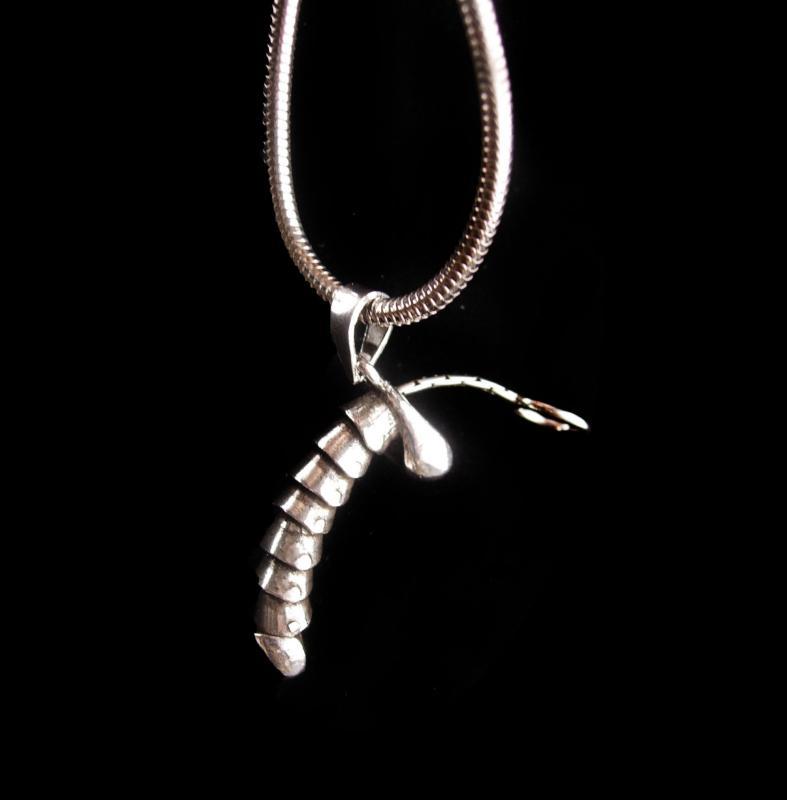 NUDE sterling pendant /Male Figural necklace / Vintage Gay Interest / erotic Phallus / Phallus novelty Silver phallic bachelor party gift