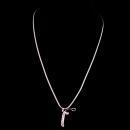 NUDE sterling pendant /Male Figural necklace / Vintage Gay Interest / erotic Phallus / Phallus novelty Silver phallic bachelor party gift