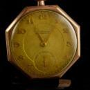 Antique Pocket watch -vintage 15 jewel - TACY Watch co - ADMIRAL gold filled initial E.a.L or E.A.T. - elgin napoleon case - need cleaning