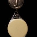 Antique Ingersoll Nurse watch - Enamel teacher watch - retractable chain - pendant pocketwatch -