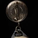 Antique Ingersoll Nurse watch - Enamel teacher watch - retractable chain - pendant pocketwatch -