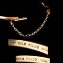 VINTAGE IRISH Claddagh bracelet - 14ct gold filled Irish - sweetheart gift - Ireland Celtic bangle -  Loyalty Friendship anniversary