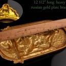 Vintage Russian Icon - religious Virgin Mary WALL madonna plaque -russian gold plate - Victorian cherub -Ornate Christian Catholic gift