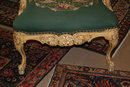 Antique French Needlepoint Chair