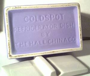 Ceramic/Pottery/Sears Coldspot Refrigerator Dish by The Hall China Co.