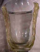 Important Art Deco Venetian Glass Vase