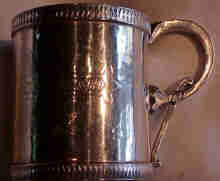 Grand Sterling Silver Aesthetic Movement Cup