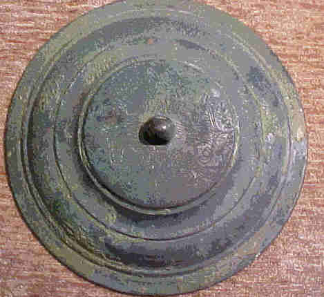 Han Dynasty Bronze Vessel Lid