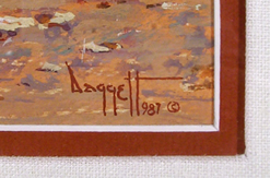 Noel Dagget, Watercolor Painting,