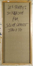 Didier Grandt Oil on Canvas Painting, 1970