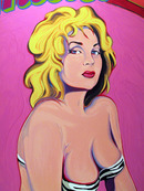 Mel Ramos, Camilla, S/N Serigraph nude pin-up 