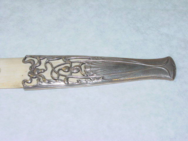 Antique ivory letter opener Gorham & Co. America 1900