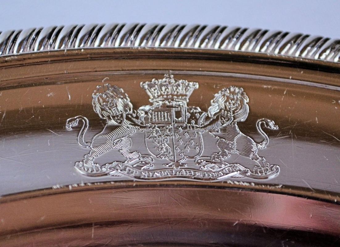 Robert Sharp English George III Sterling Silver Plates (Set of 12)