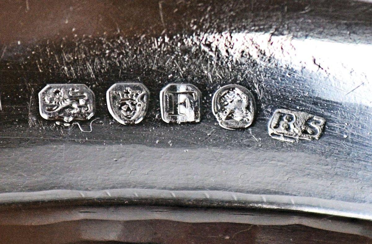 Robert Sharp English George III Sterling Silver Plates (Set of 12)