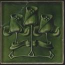 English Art Nouveau Tile - TR Boote