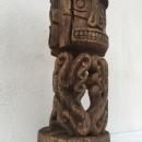 ANTIQUE 520mm KORWAR STATUE Cenderawasih Oceanic Art Sculpture Image Artifact