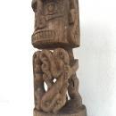 ANTIQUE 520mm KORWAR STATUE Cenderawasih Oceanic Art Sculpture Image Artifact