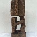 ANTIQUE 520mm KORWAR STATUE Cenderawasih Oceanic Art Sculpture Image Artifact