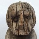 ERODED SENTANI 540mm PENIS Fertility Korwar Statue Oceanic Sculpture Artefact