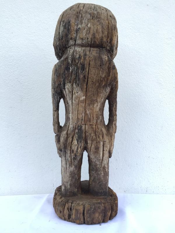 ERODED SENTANI 540mm PENIS Fertility Korwar Statue Oceanic Sculpture Artefact