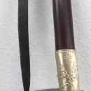 MALAY ARCHIPELAGO 350mm DAGGER Badik Keris Kris Sword Samurai Knife Jawi #4