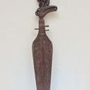 BORNEO SAPE XL 1240mm/48.8 TRIBAL GUITAR HORNBILL Musical Music Instrument Asia