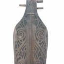 BORNEO SAPE XL 1240mm/48.8 TRIBAL GUITAR HORNBILL Musical Music Instrument Asia