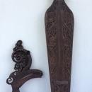 BORNEO SAPE XL 1240mm/48.8 TRIBAL GUITAR HORNBILL Musical Music Instrument Asia