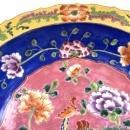 LARGE PERANAKAN PLATE XXXL 460mm DISH CERAMIC Kitchen Ware Asian Chinese Porcelain