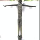 LARGE PATUNG POLISI 1570mm STATUE Dayak Tribal Figure Sculpture Authentic Borneo