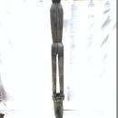 LARGE PATUNG POLISI 1570mm STATUE Dayak Tribal Figure Sculpture Authentic Borneo