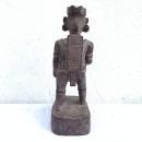 AUTHENTIC ANTIQUE Dayak Image Statue Sculpture Warrior Traditional Loincloth Hunter