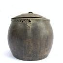 ANTIQUE RICE POT 170mm Borneo Brass Artifact Tribal Asia Native Asian Cooker Cauldron