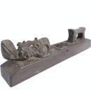 TOP CLASS ARTIFACT Mythical Creature 9.9 lb Wood Planing Tool Tribal Dayak Borneo Statue Figure