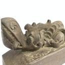 TOP CLASS ARTIFACT Mythical Creature 9.9 lb Wood Planing Tool Tribal Dayak Borneo Statue Figure