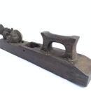 TOP CLASS ARTIFACT Mythical Creature 9.9 lb Wood Planing Tool Tribal Dayak Borneo Statue Figure