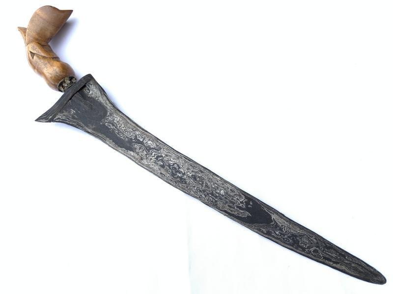 GORGEOUS KRIS 460mm PALEMBANG KERIS Weapon Knife Dagger Sword Kriss Arms Pamor