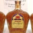 RARE! 1960 CROWN ROYAL UNOPENED SEALED WHISKEY BOTTLE MINT IN BOX STORE DISPLAY (1 ONLY)