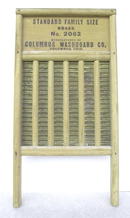 WASHBOARD  WOOD  &  BRASS  WASH BOARD  SCRUB BOARD  RUB BOARD CLOTHES