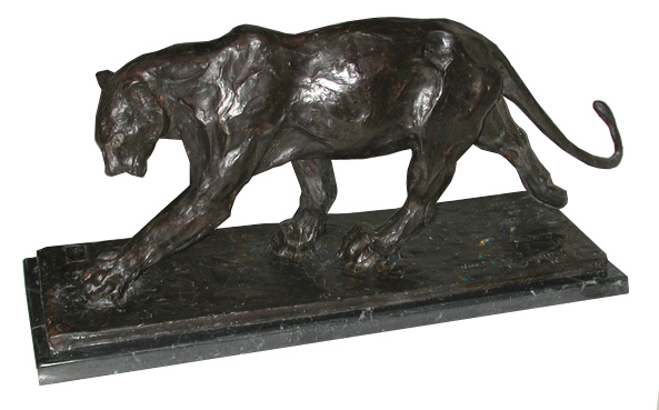 6418 Antique Bronze Art Deco 