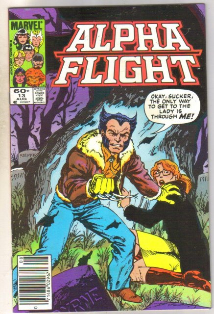 Alpha Flight #13 comic book mint 9.8