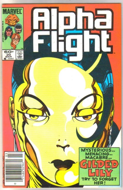 Alpha Flight #20 comic book mint 9.8