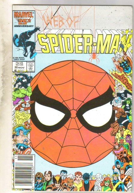 Web of Spider-man #20 comic book near mint 9.4