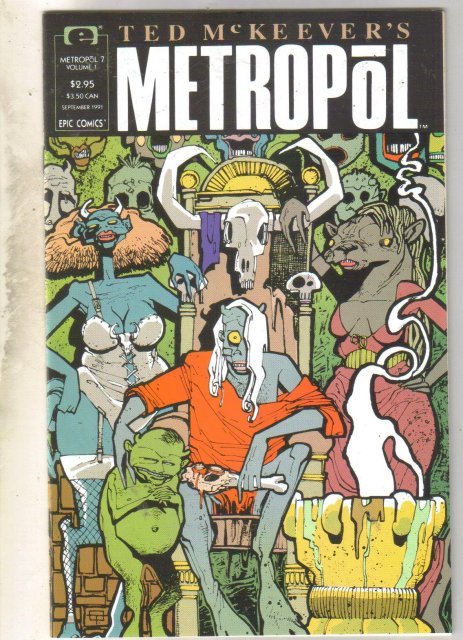 Metropol #7 comic book near mint 9.4