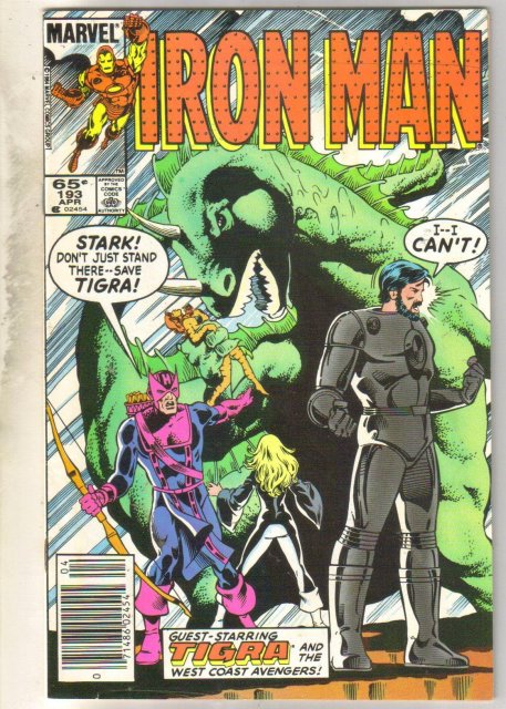 Iron Man #193 comic book near mint 9.4