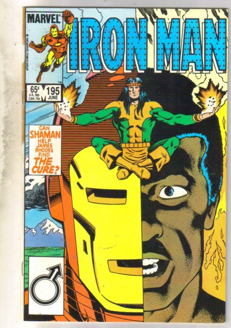 Iron Man #195 comic book near mint 9.4