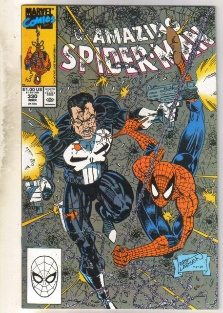 Amazing Spider-man #330 comic book near mint 9.4