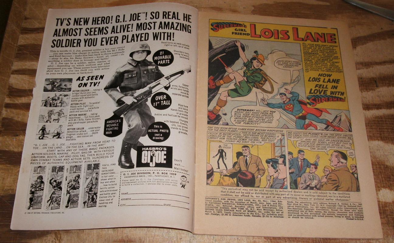 Superman's Girlfriend Lois Lane #53 comic book fn 6.0