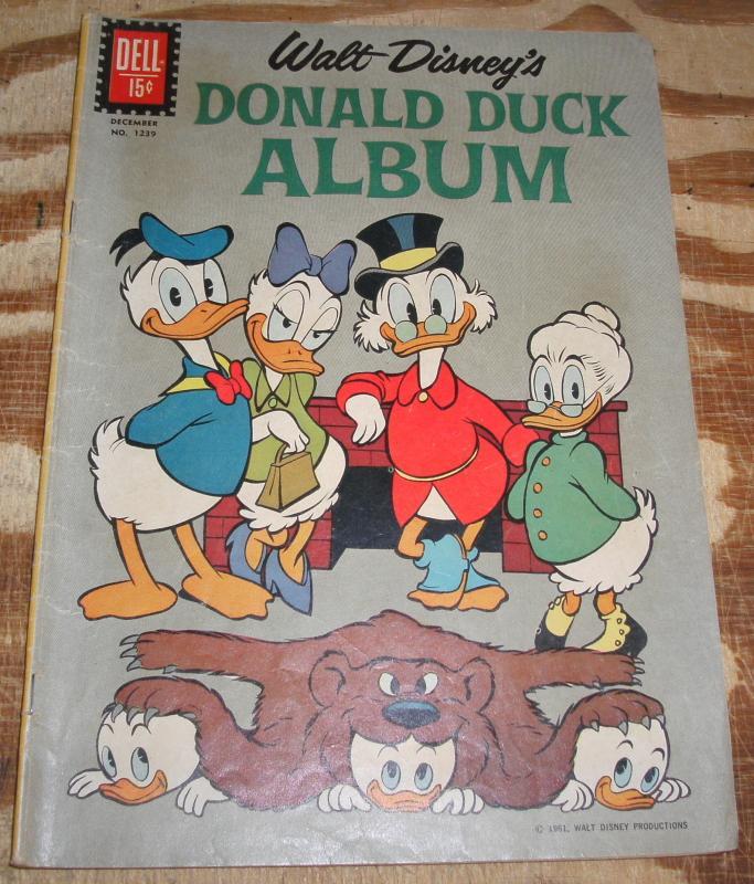 Dell Four Color #1239 Donald Duck Album comic book very good plus 4.5