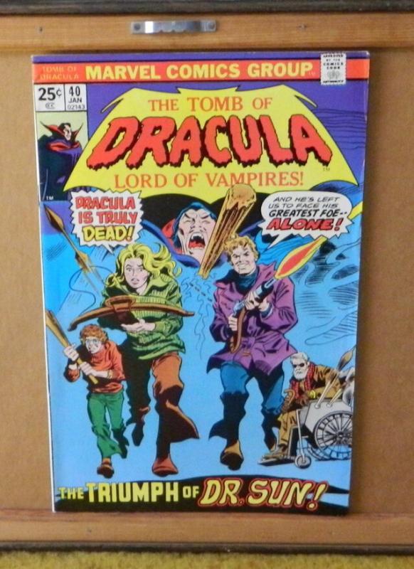 Tomb of Dracula #40 vf/nm 9.0